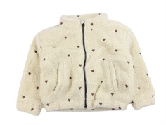 Lil Atelier sandshell hearts jacket